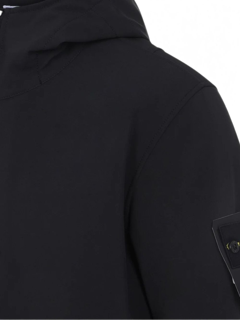 Parka con applicazione Compass grigio 
