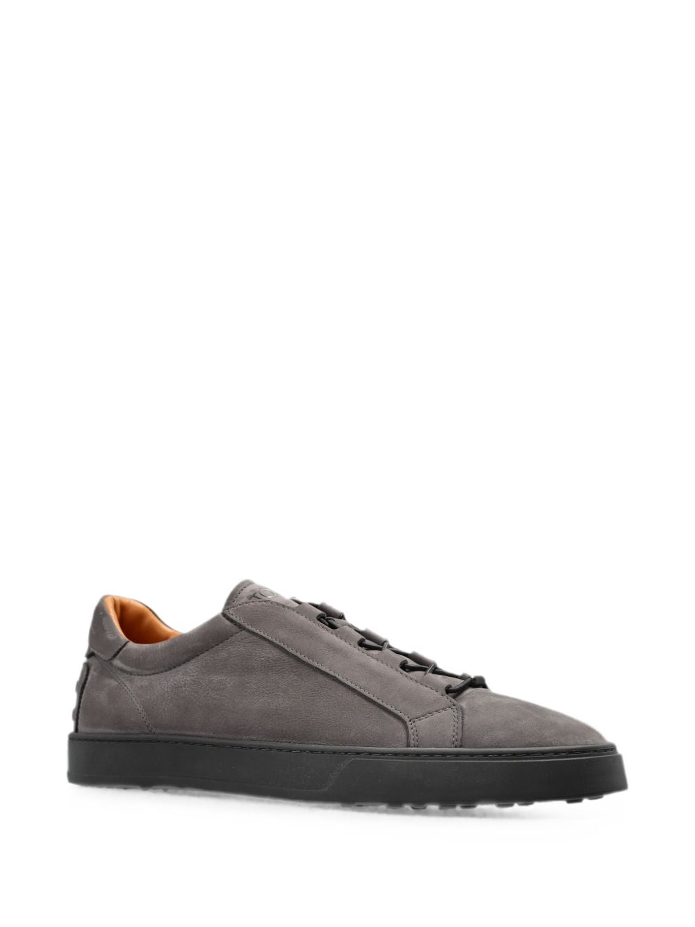 Sneakers grigio scuro in nabuk 