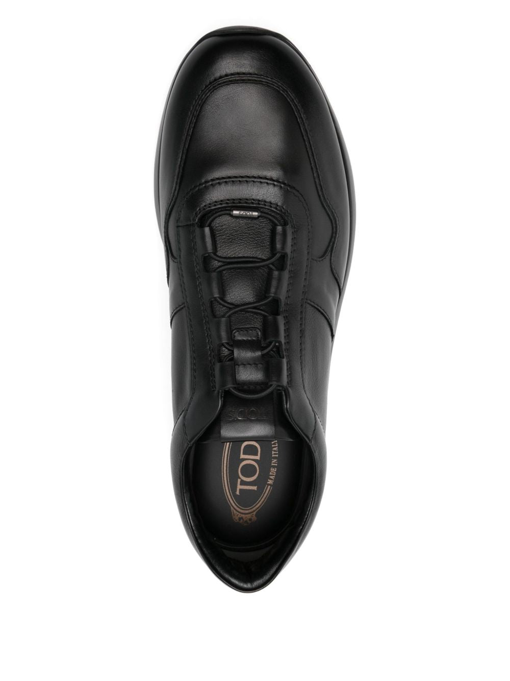 Sneakers nere Red Dot in pelle 