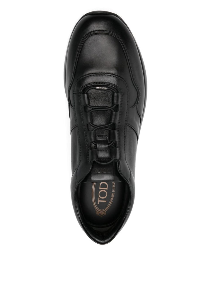 Sneakers nere Red Dot in pelle 