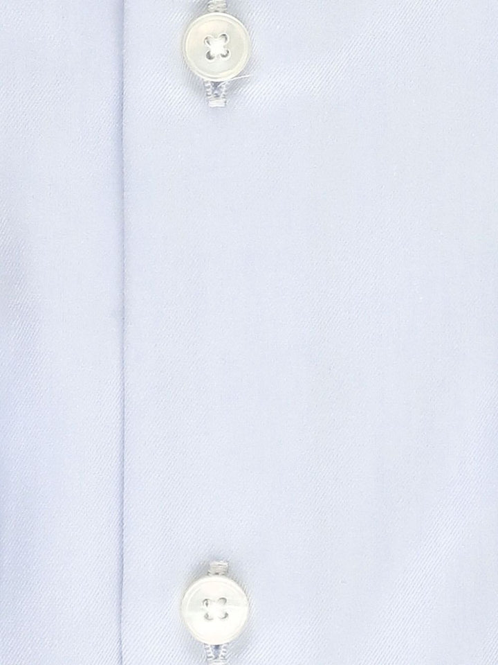 Camicia button-down azzurra in cotone 