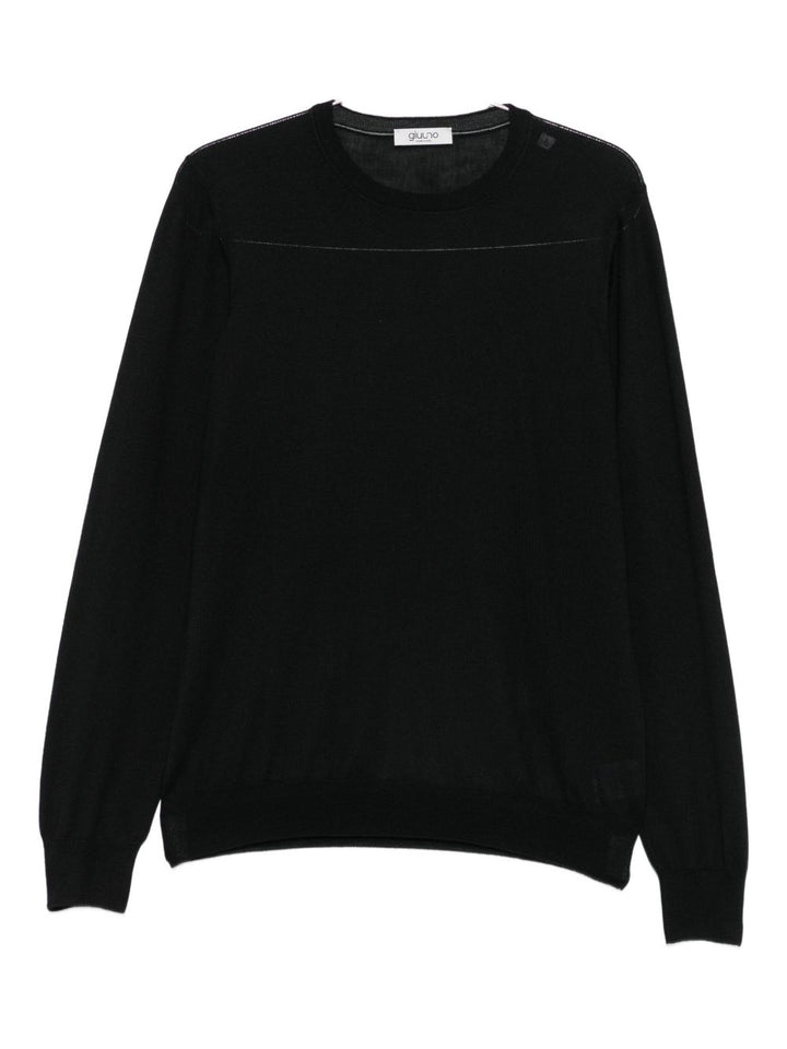 Maglione girocollo nero 