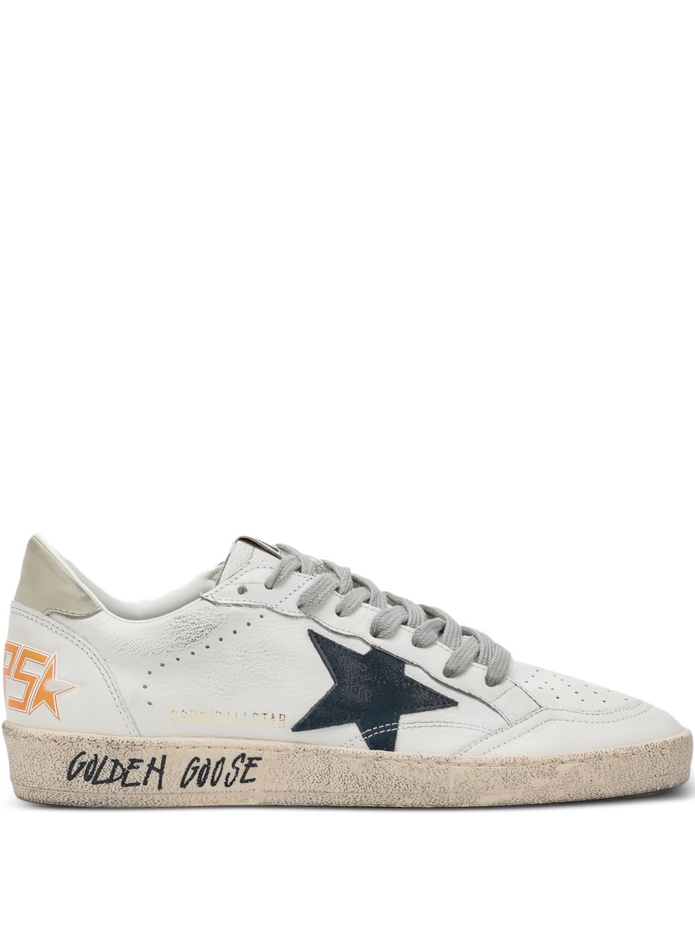 Sneaker multicolor superstar con applicazione 