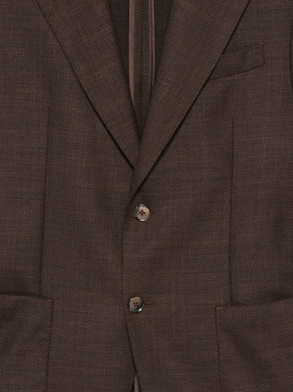 Blazer marrone con bottoni 