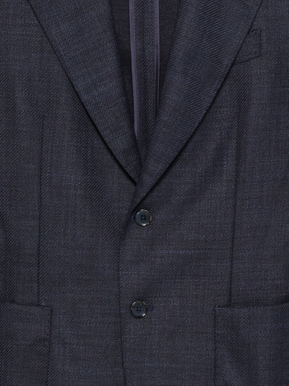 Blazer blu con bottoni 