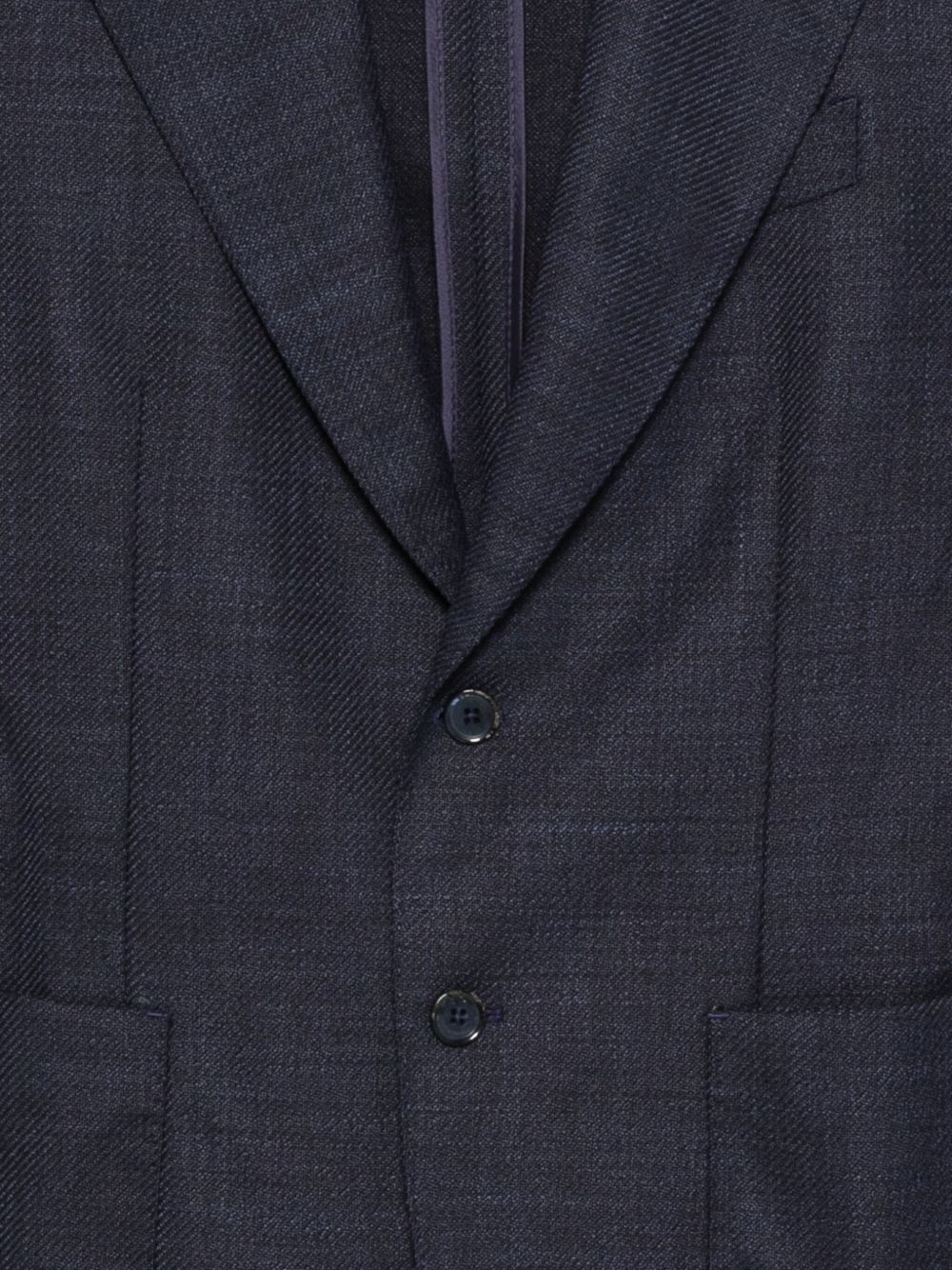 Blazer blu con bottoni 