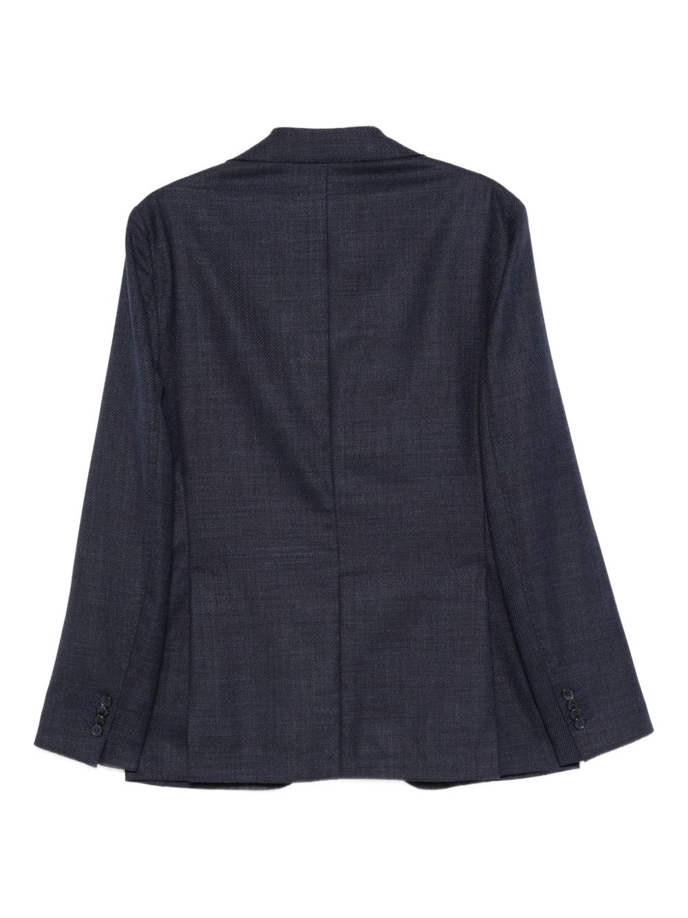 Blazer blu con bottoni 