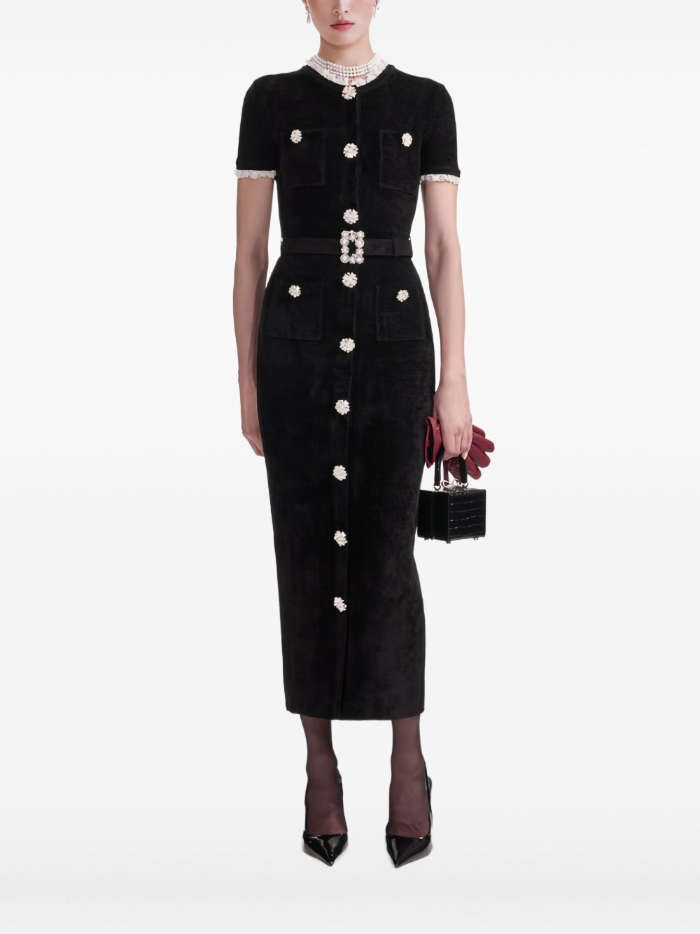 Self-Portrait AW25015MABBLACK