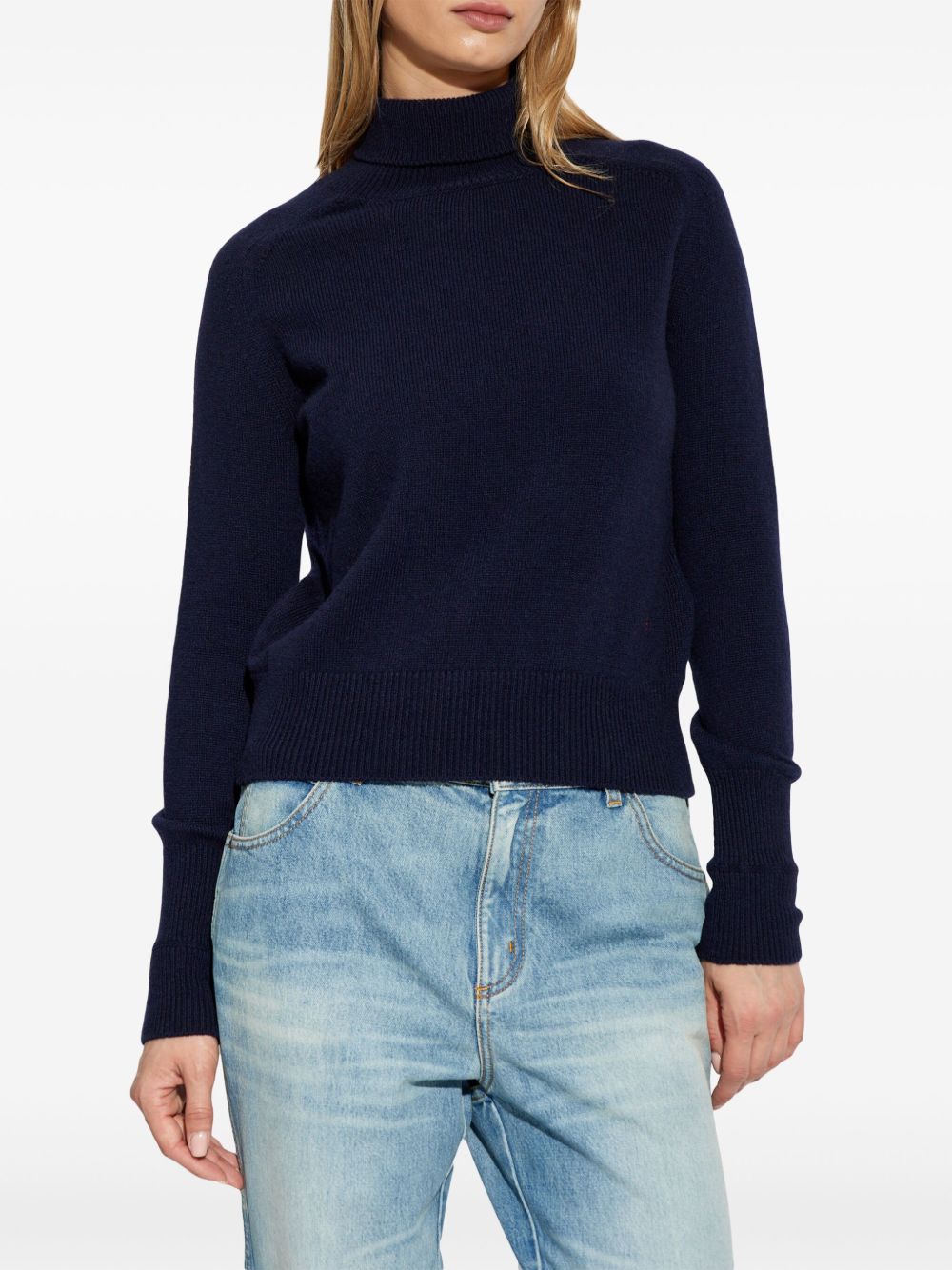 Maglione a collo alto 