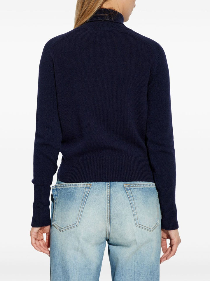 Maglione a collo alto 