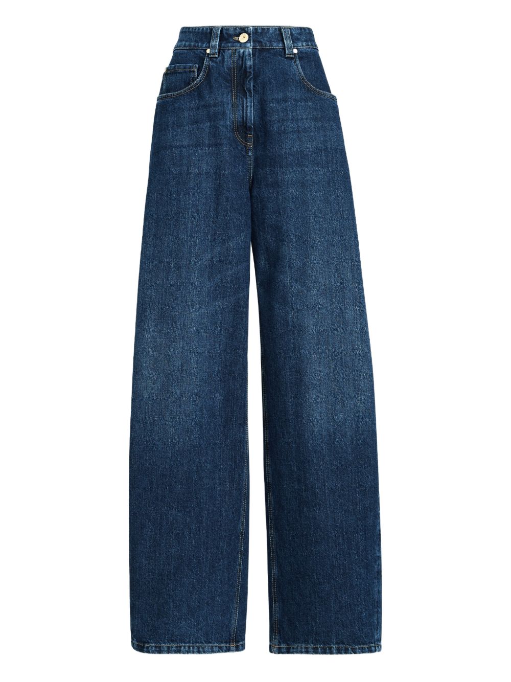 Jeans a gamba ampia 