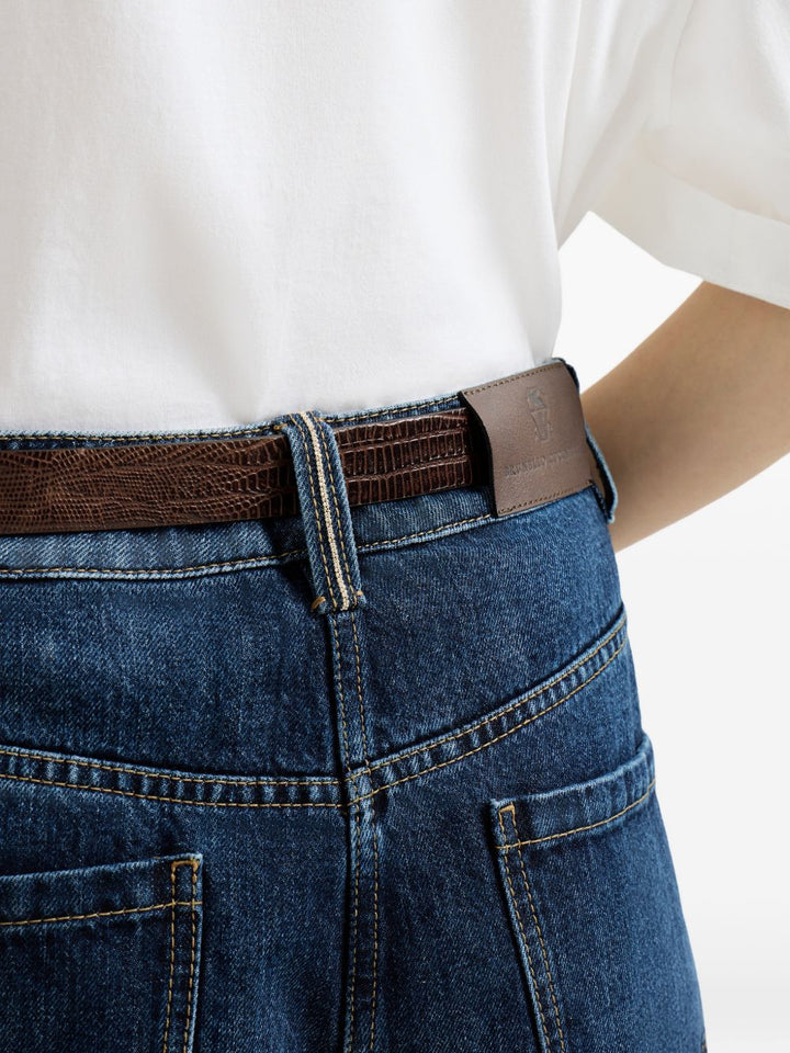 Jeans a gamba ampia 