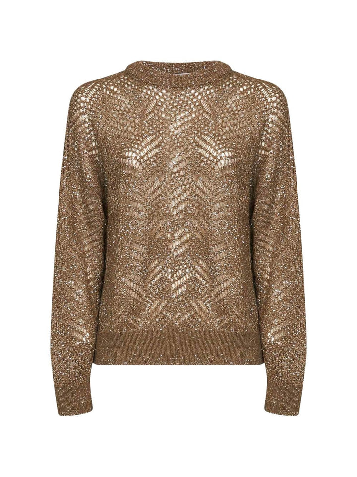 Maglione con paillettes 