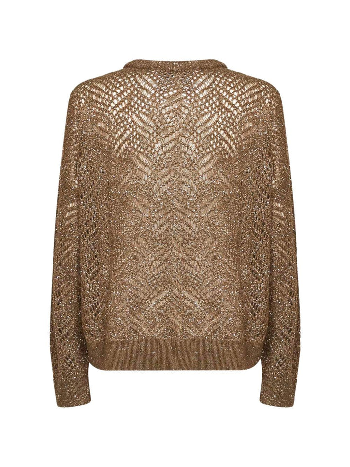Maglione con paillettes 