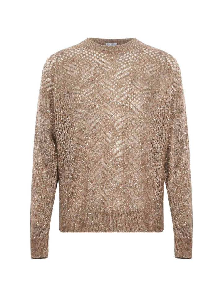 Maglione con paillettes 
