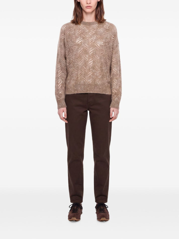 Maglione con paillettes 
