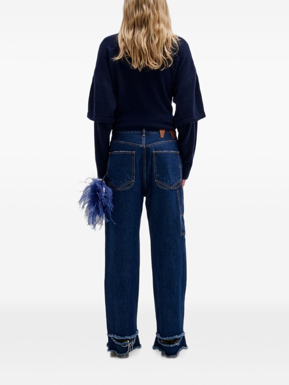 Maglione Troy con maniche doppie 