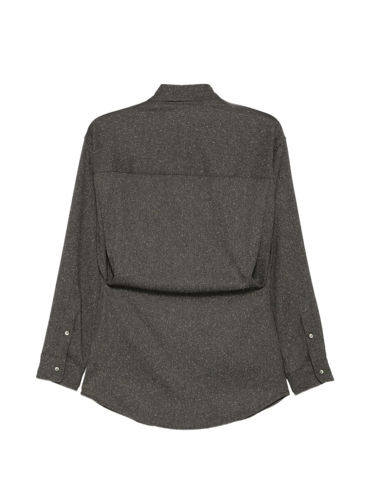 Camicia a maniche lunghe con bottoni 