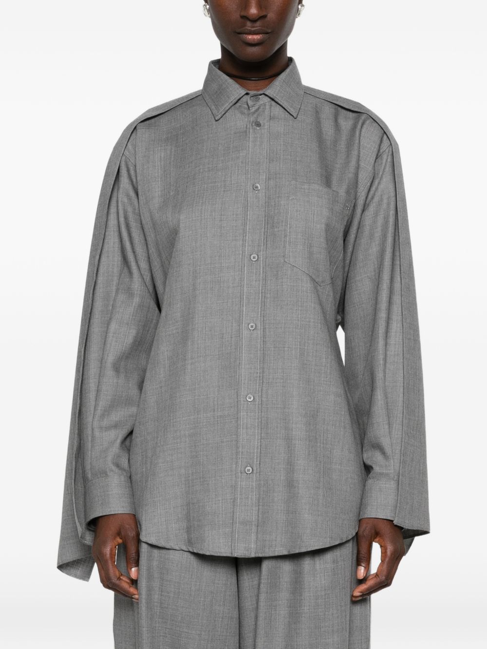 Camicia Anne con mantella 