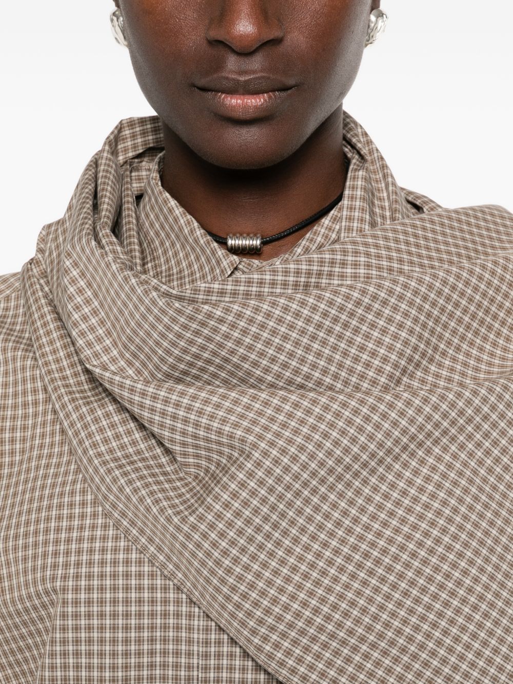 Camicia Georgia drappeggiata 