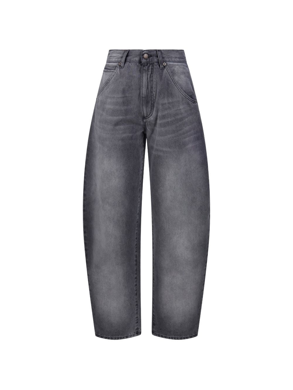 Jeans a gamba curva 