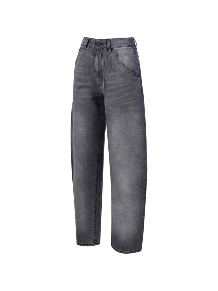 Jeans a gamba curva 