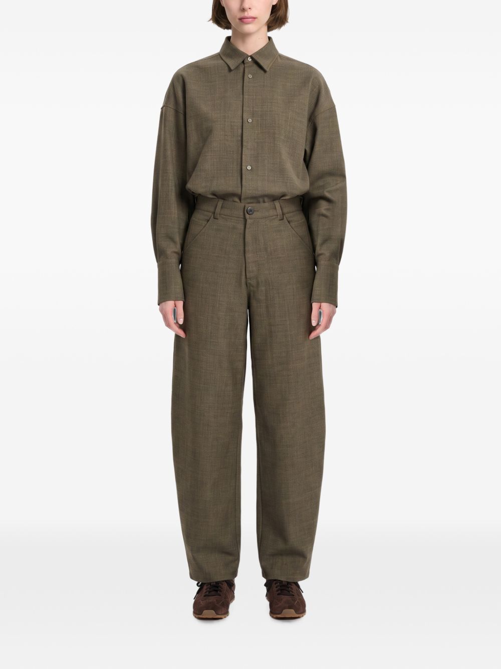 Pantaloni a vita alta 