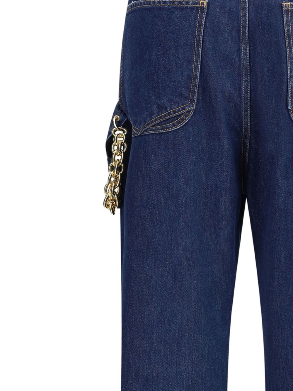 Jeans con taglio  vivo 