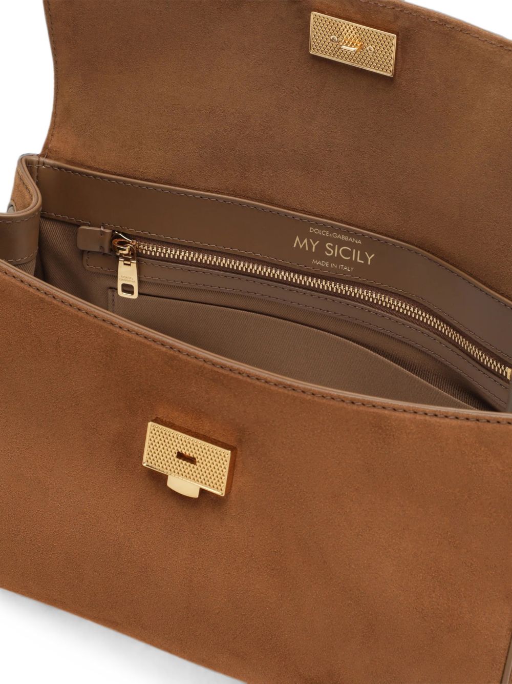 Borsa a mano My Sicily media in crosta 