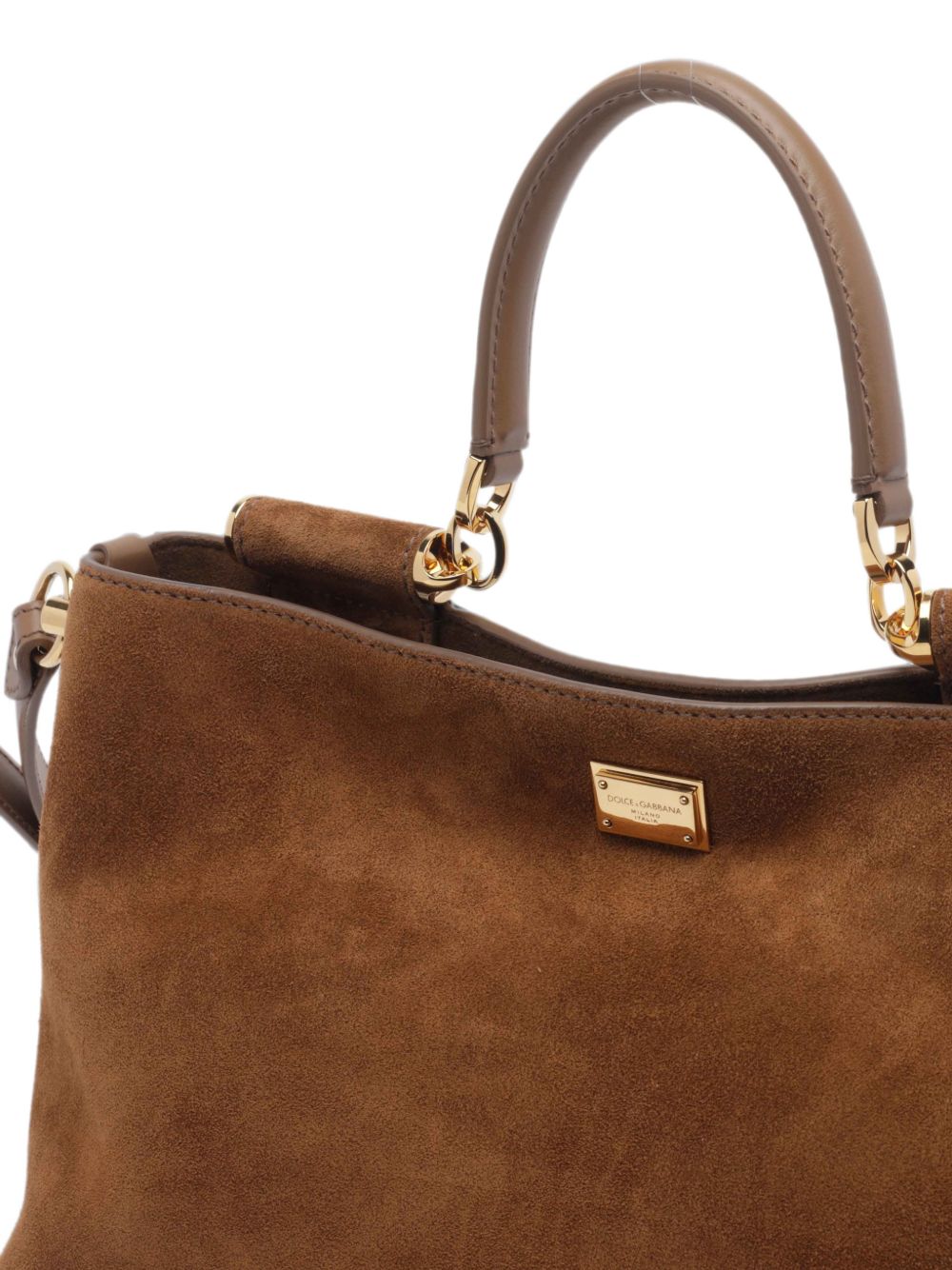 Borsa tote Victoria in pelle scamosciata 