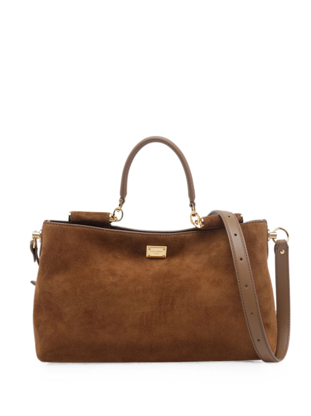 Borsa tote Victoria in pelle scamosciata 