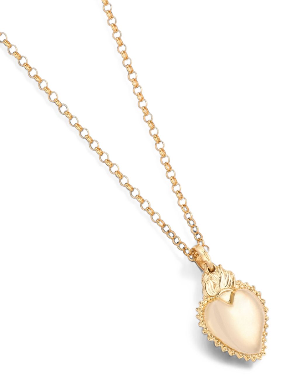 Collana con pendente a cuore 