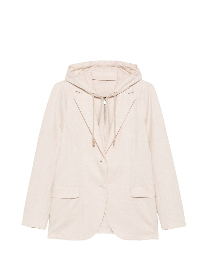 Blazer con cappuccio 