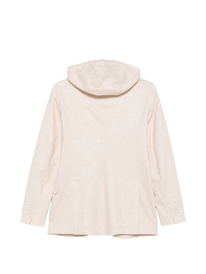 Blazer con cappuccio 
