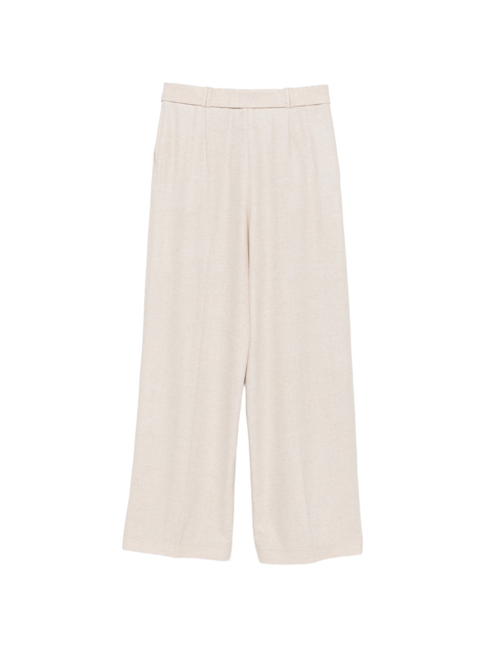 Pantaloni con cintura e pieghe 