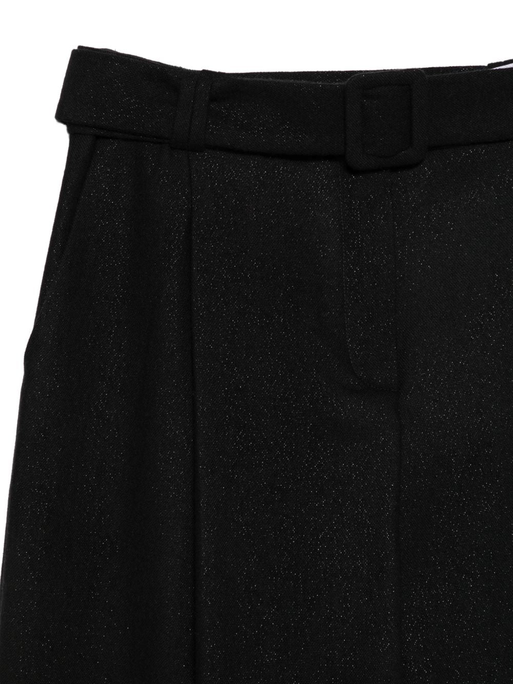 Pantaloni con cintura e pieghe 