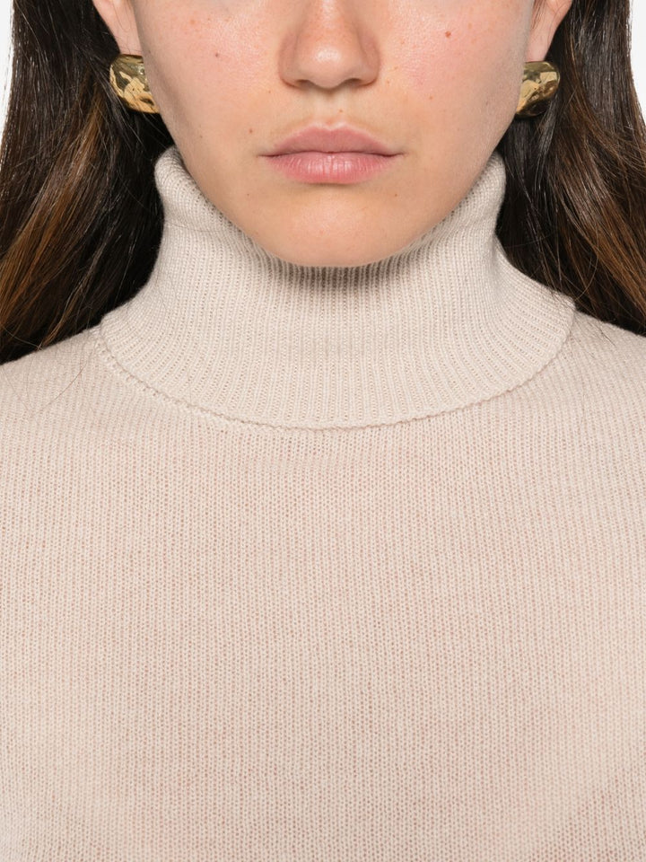 Maglione a collo alto 