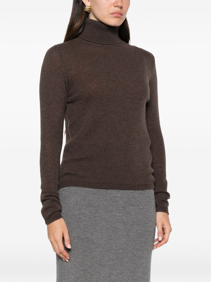 Maglione a collo alto 