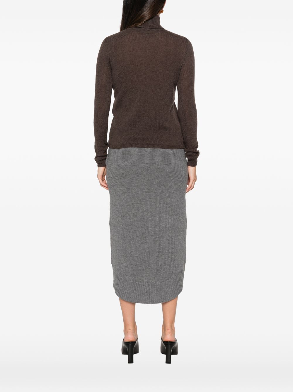 Maglione a collo alto 
