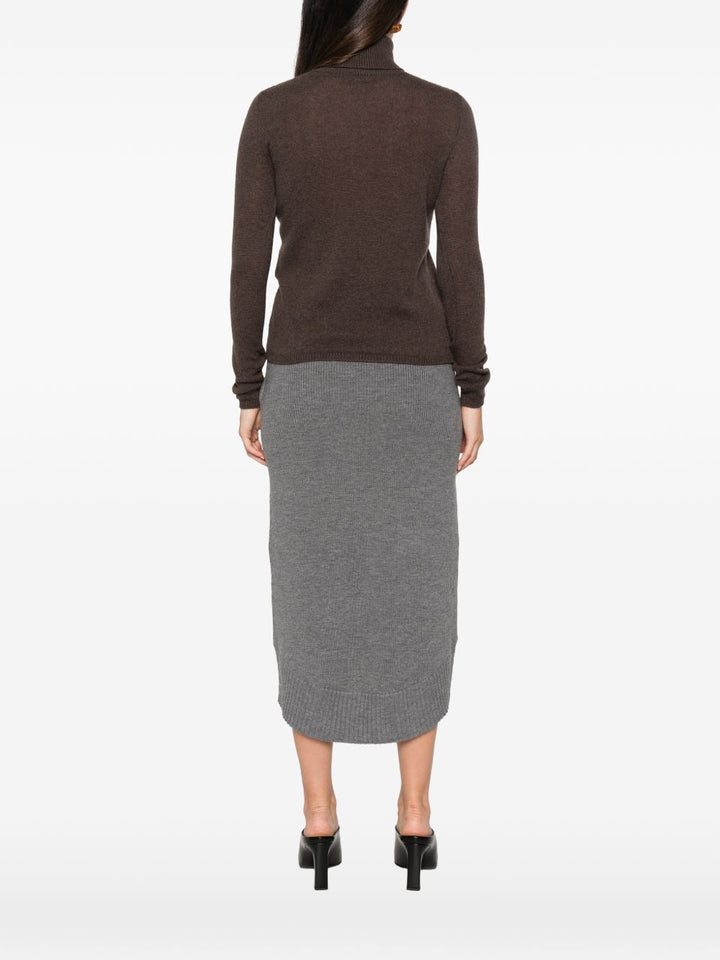 Maglione a collo alto 