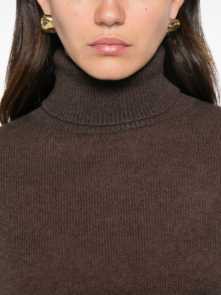 Maglione a collo alto 