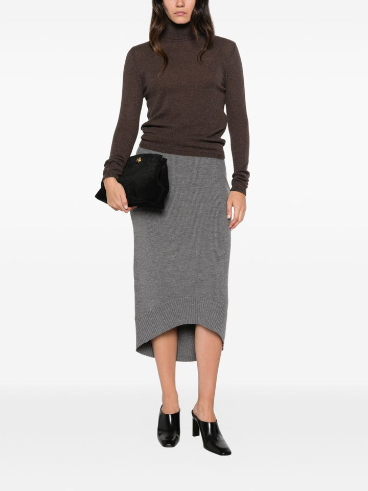 Maglione a collo alto 