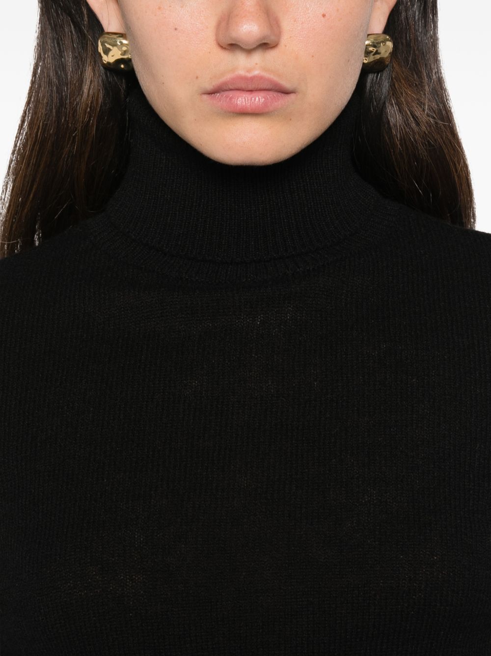 Maglione a collo alto 