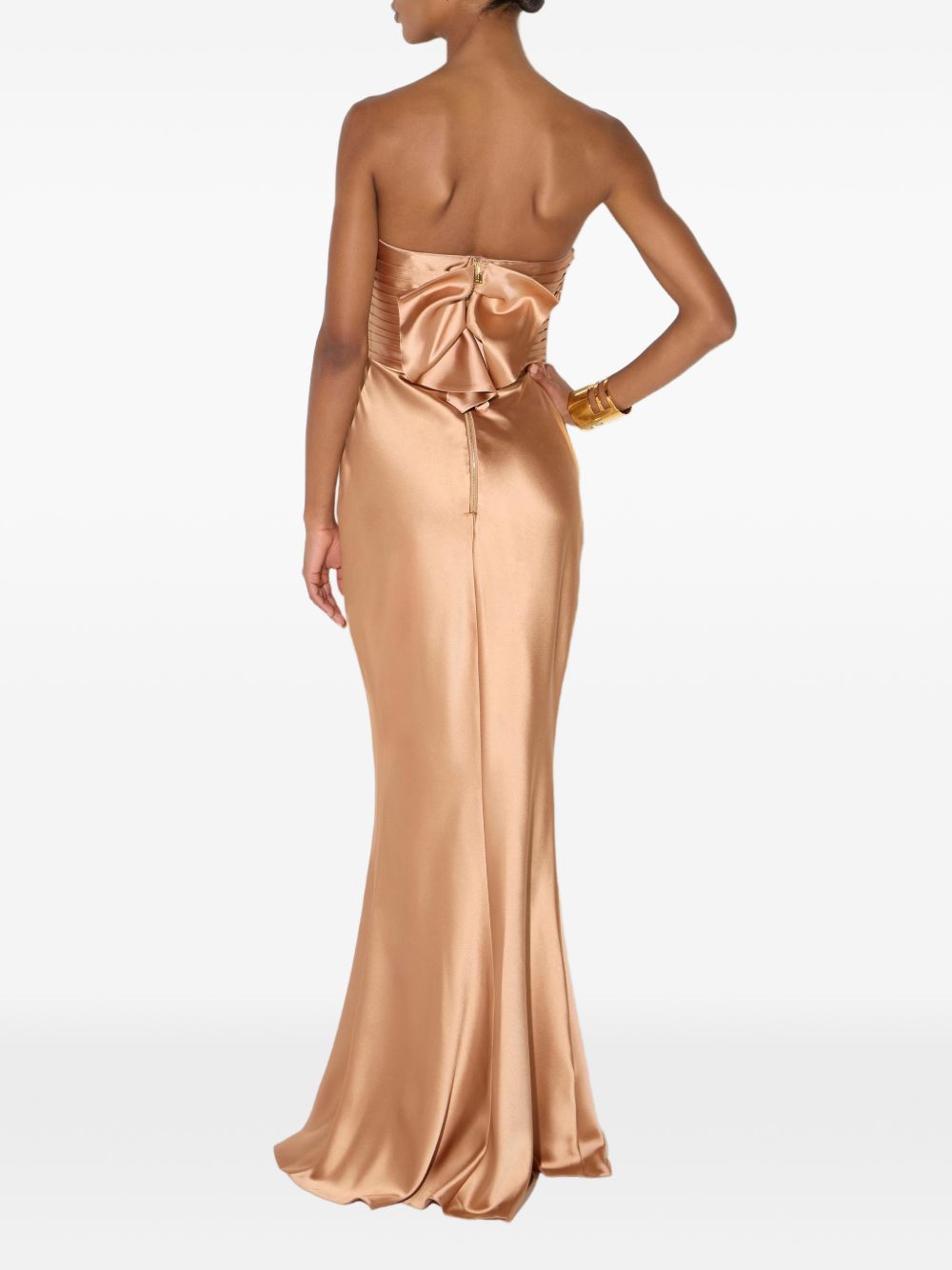 Abito lungo con bustier 