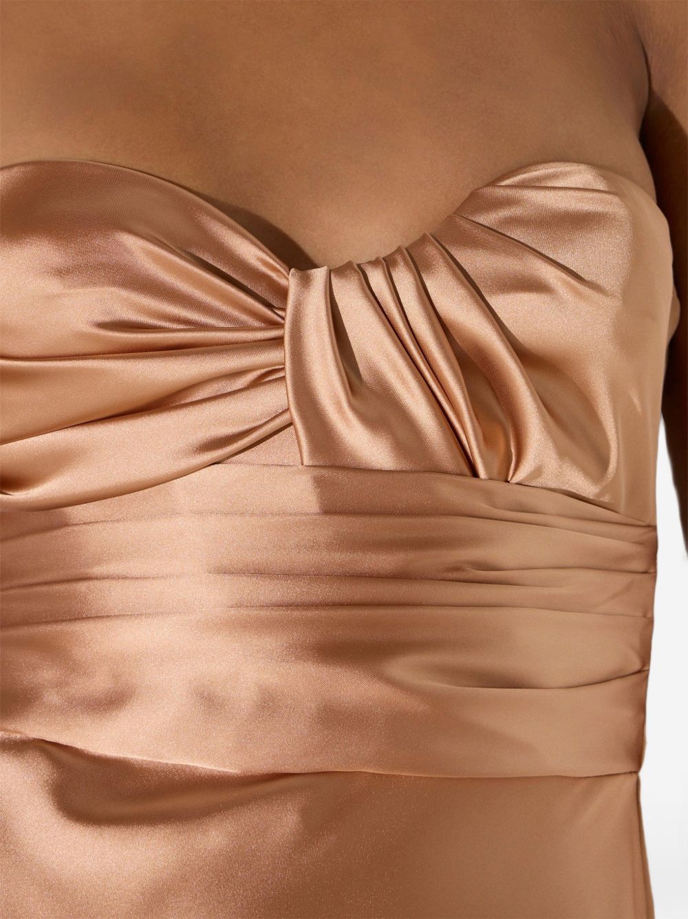 Abito lungo con bustier 