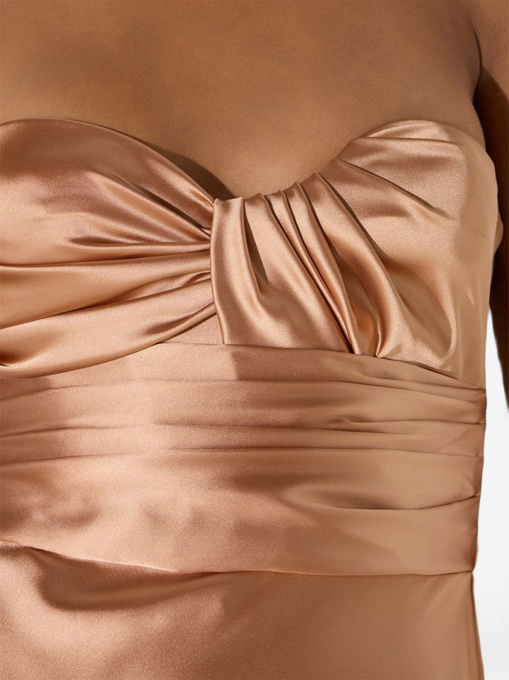 Abito lungo con bustier 