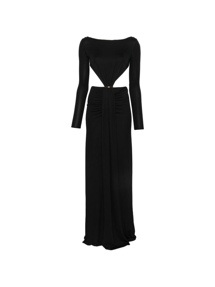 Abito lungo con dettaglio cut-out 