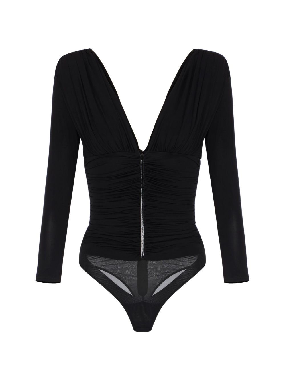 Body con drappeggio 