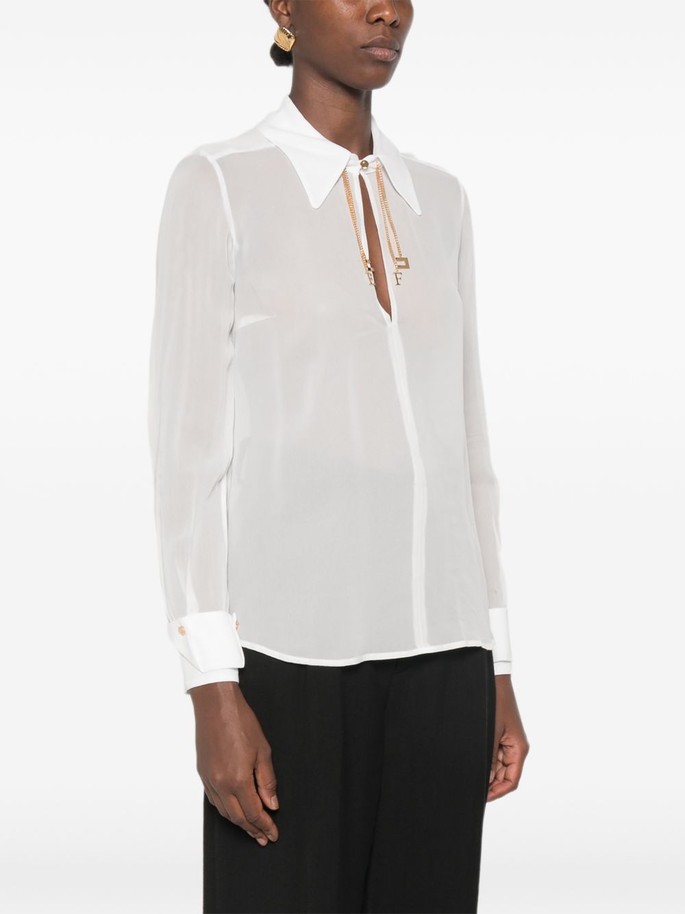 Blusa con dettaglio 