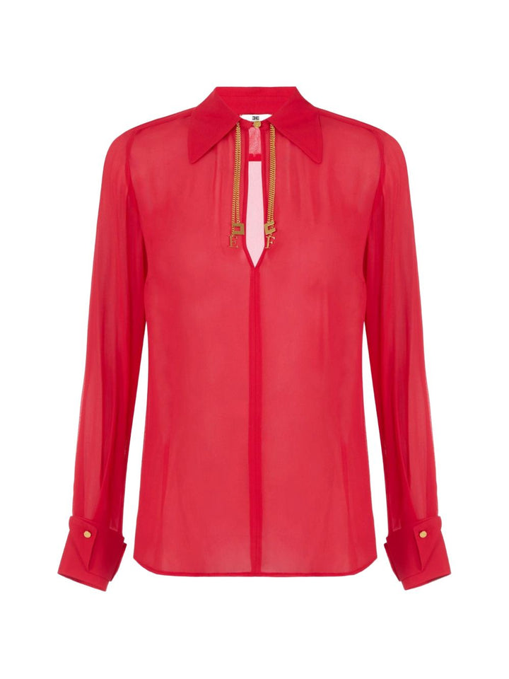 Blusa con dettaglio 